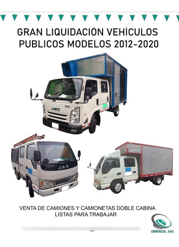 Imagen 9 de 10 de Jmc/foton/naveco Doble Cabina