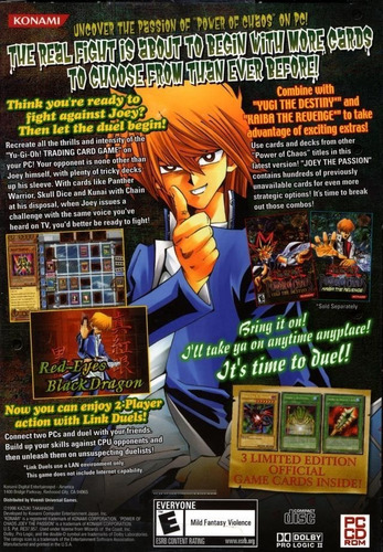 Yu-gi-oh! Power Of Chaos Joey The Passion Pc Full Español.