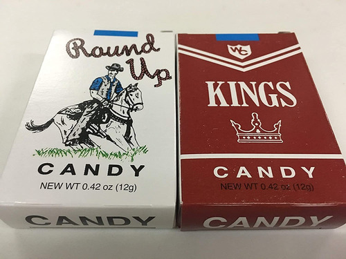 2 Paquetes De Cigarrillos De Caramelo