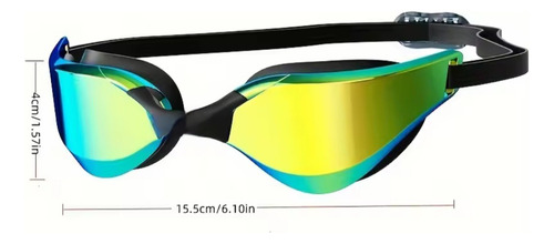 Goggles De Natación Blanco Con Gris