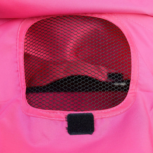 Cochecito paragüitas Mega Baby Jupiter rosa con chasis color negro