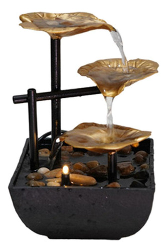 = Fuente De Agua, Rueda, Jardín, Patio, Balcón, Decoración,