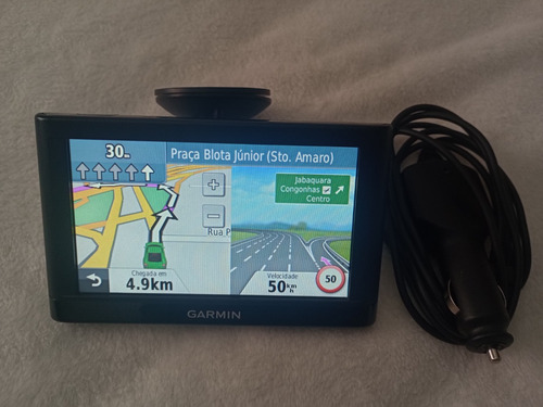 Gps Garmin Nüvi 42 Atualizado Mapa Do Brasil 2025.10 Preto (Usado)