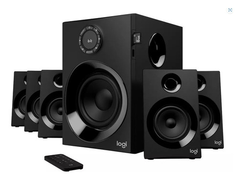 Caixa De Som Logitech Z607 5.1 Surround Bluetooth 160w Preto (Usado)