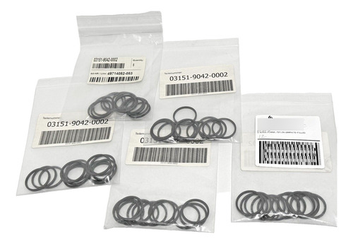 12 Each Rosemount 03151-9042-0002 Process Flange O-r Tth