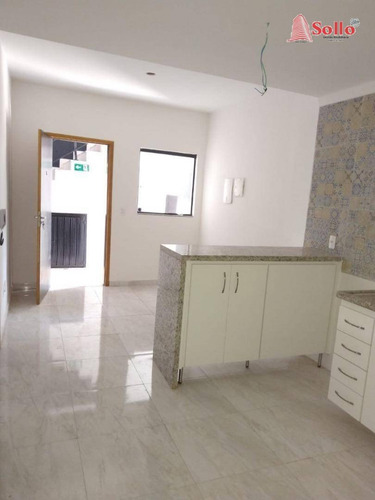 Studio Com 2 Dormitórios À Venda, 44m² Por R$ 260.000 - Vila Antonina - São Paulo/sp - St0002