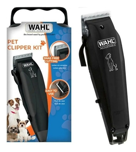 Maquina Cortar Pelo Wahl Perro Para Mascotas Pet Clipper Color Negro