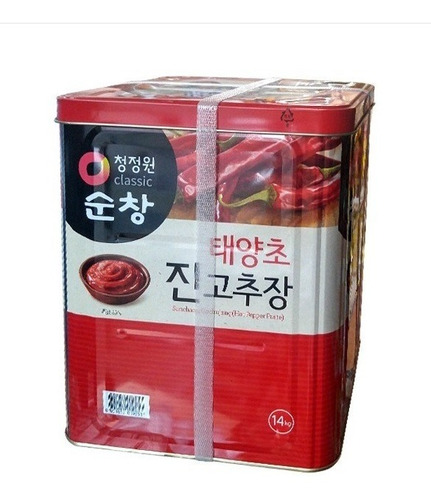 Pasta De Aji Picante Coreano (sunchang Gochujang) 14kg