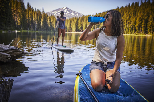 Botella Térmica Hydro Flask Wide Mouth 355ml 12oz Tapa Flex