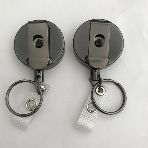Carrete Retráctil Para Tarjetas, 4 Unidades, Soporte Para T