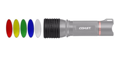 Coast (20186) Kit Filtros 4 Colores Para Linterna Lf100