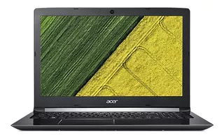 Notebook Acer Aspire 5 A515-54 negra 15.6", Intel Core i7 10510U 8GB de RAM 512GB SSD, Intel UHD Graphics 620 1920x1080px Windows 11 Home