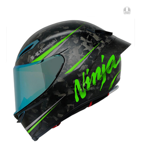 Calcos Para Casco Kawasaki Ninja Zx10r Zx6 650 400 1000