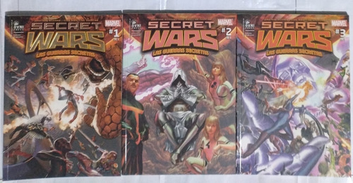 Secret Wars#1,2,16 Jonathan Hickman Saga Completa Ovni Press (Usado)