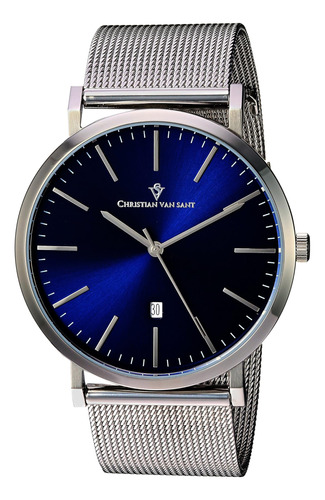 Christian Van Sant Mens Cv4320 Reloj Analógico De Cuarzo Con