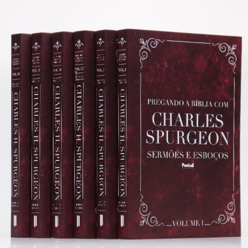 Box 6 Volumes Pregando A Bíblia Com Charles Spurgeon Vol 2