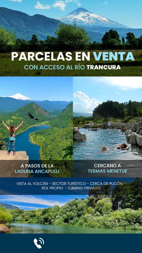 Parcela Con Orilla De Río Sector Catripulli Pucón