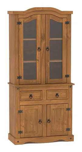 comprar Modular 4 P 2 C - Cristalero - Living - Madera Pino - Lcm