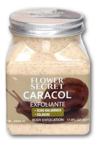 Exfoliante Corporal Acido Hialuronico Y Colageno Caracol
