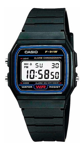 Reloj Casio Digital F91w-1d
