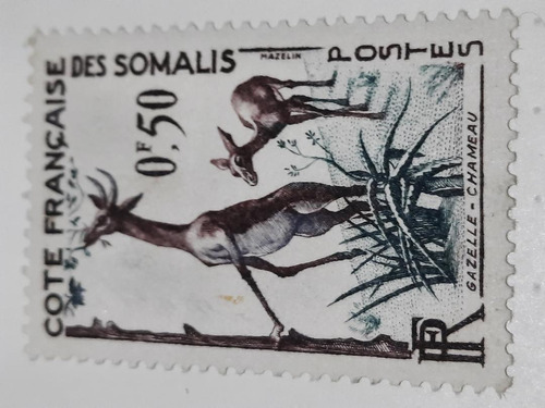 Estampilla Cote Francaise Des Somalis 2522 A1