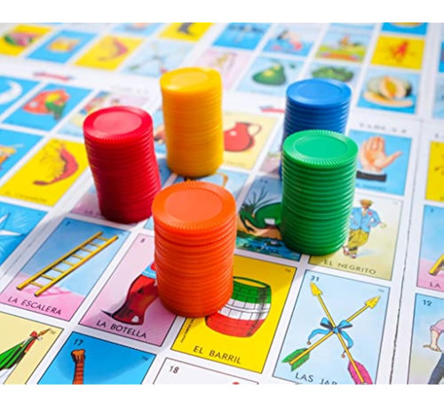 Loteria - Juego De Bingo Mexicano Para 20