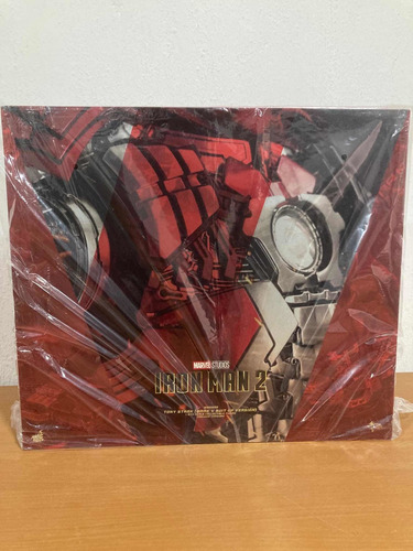 Iron Man 2 Mark V Suit Up Tony Stark Hot Toys 1/6 Dx Mms600