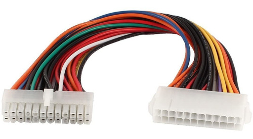 Imagen 1 de 2 de Cable Alargue 24 Pines Fuente Atx Extensión Fuente Mother Pc