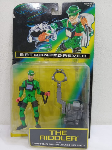 Acertijo The Riddler Batman Forever Dc Kenner 1996 (Usado)