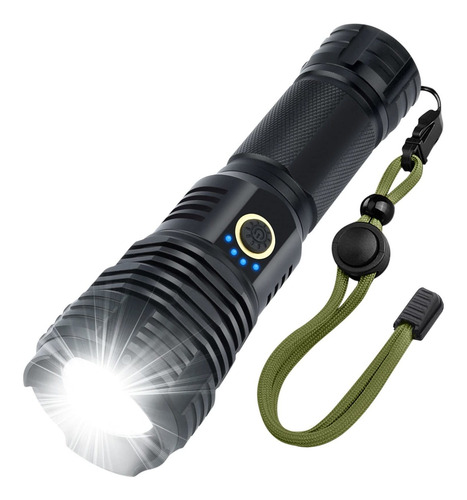 Linterna Led Recargable Lumen Alto 90000 Super Brgiht