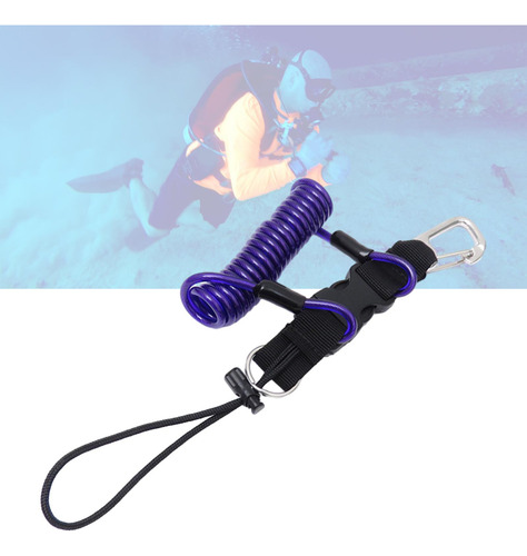 Cordón De Buceo Cordón De Cámara Con Gancho Mosquetón
