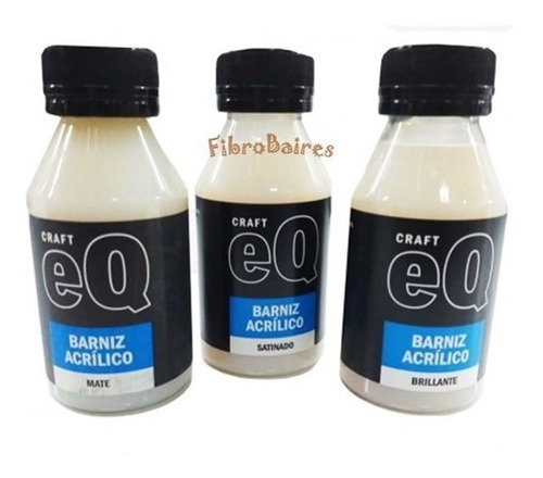 Barniz Y Diluyente Al Agua  Eq Arte X 100 Cc 