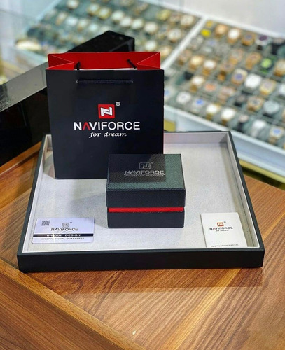 Reloj Naviforce Alarma- Cronometró -hora Digitales Silver