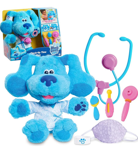 Blue Peluche Pistas De Blue Doctor Con Accesorios Luces