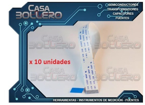 Flex Cable Plano 24 X 200 X 0,5 Dvd Láser X 10 Unidades