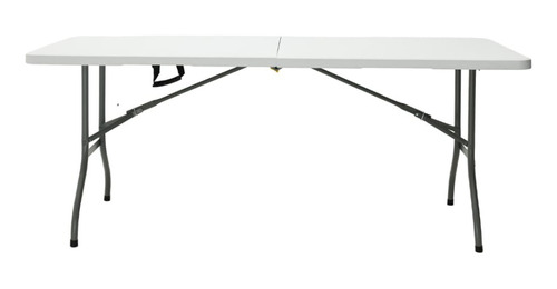 Mesa Plegable De Portafolio Color Blanco 1.80 M