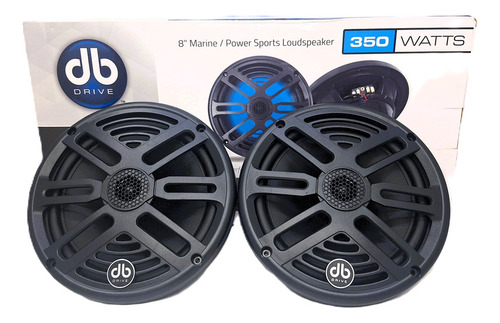 Bocinas Coaxiales Db Drive Aps8rgb 125w Rms 8 PuLG 2 Vías