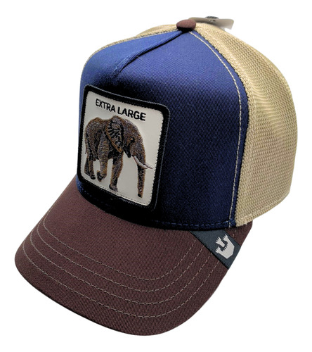 Gorra Goorin Bros Elephant White Patch Cierre Ajustable