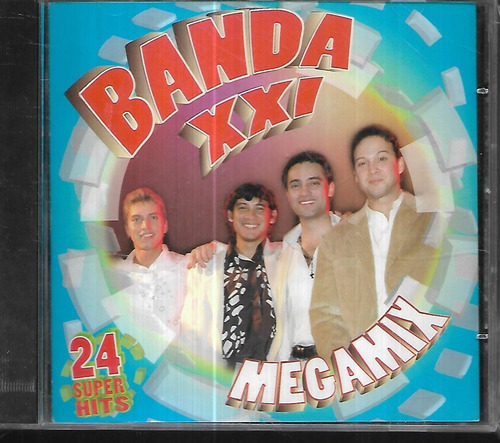 Banda Xxi 21 Album Megamix 24 Super Hits Sello Leader Musi 