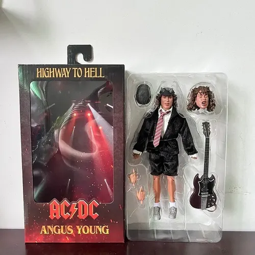Angus Young Ac/dc Figura Neca | Parcelamento sem juros