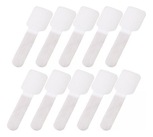 4 Paquete De 2-6 Bridas Reutilizables Para Cables 4 Piezas
