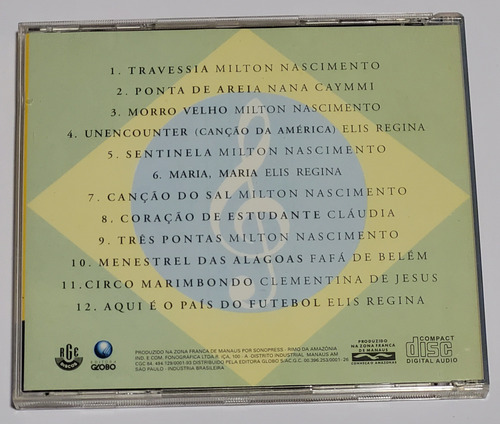 Cd Milton Nascimento - Mpb Compositores (Usado)