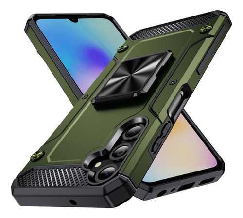 Funda Resistente Para Samsung Galaxy A05s/a04s, Con Soporte