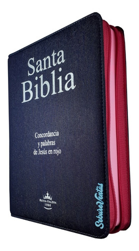 Biblia Letra Gigante Con Funda Jeans. Reina Valera 1960