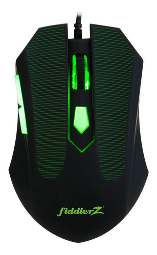 Fiddler Mouse Gamer 6d Retroiluminado Luz Led Fd-mo532