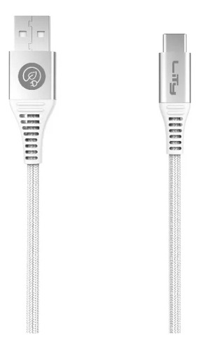 Cabo Carregador Usb A Para Usb C 1,5m - Lity Cor Branco