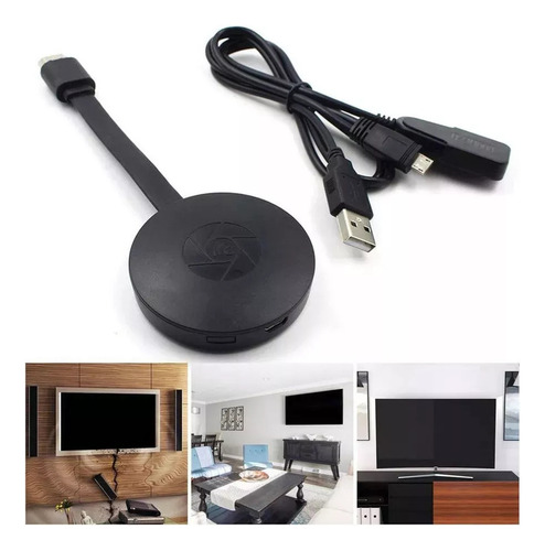 Crome Cast Mira Screen G2 Compatible Con Hdmi