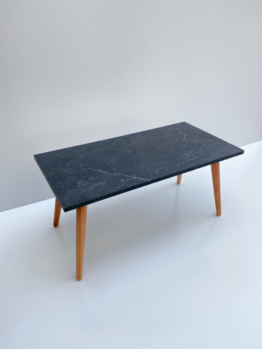 Mesa Ratona Moderna Melamina Mdf Marquina 90cm X 45cm