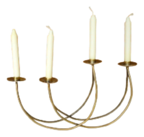 Candelabro Bronce 4 Brazos