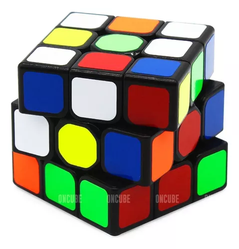 Compra online de Cubo mágico profissional de alta qualidade, 3x3x3, 5.6 cm, cubo  mágico